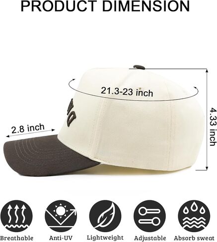 Two Tone Vintage Daddy Trucker Hats for Men, Adjustable Snapback Dad Baseball Cap, Fathers Day Birthday Gifts from Daughter Black in Saudi Arabia