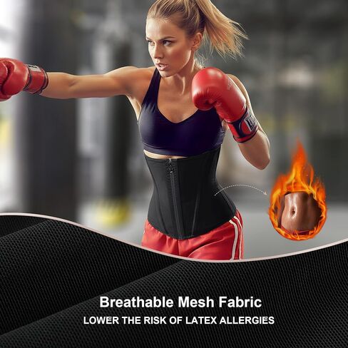 مدرب الخصر Shaperx للنساء السيطرة على التمرين الخصر Cincher Corset Hourglass Body Shaper Shipper and Hooks in Kuwait