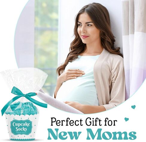 Gifts for Pregnant Women - Beautiful Pregnancy Socks, Perfect Mothers Day Gifts, First Time Mom Gift Ideal for Christmas, Unique New Mom gifts, Warm and Soft, Mama Present for Expecting Moms in Saudi Arabia