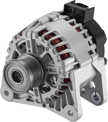 Alternator Compatible with Nissan Armada Frontier Pathfinder Titan Xterra 2007-2019, Compatible with INFINITI QX56 2008-2010, Equator 2009-2012, 4.0L 5.6L, 130A 11256N 23100-ZH00A 23100-ZH00B in Kuwait