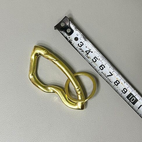 مقاطع مفاتيح Carabiner لطيفة Cool Modern غير النظامية تصميم Carabiner Hook حامل المفتاح Clasp for Men Women Gift in Saudi Arabia
