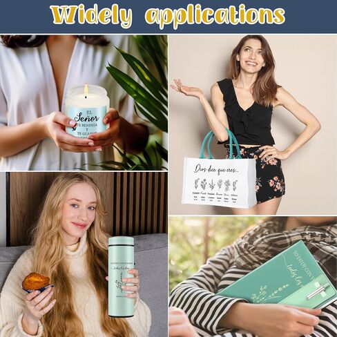 Thenshop 6 PCS هدية مسيحية مجموعة للنساء الإيمان ، الهدايا الدينية الملهمة للنساء ، هدايا عيد ميلاد عيد الميلاد الكاثوليكية للنساء ، الأم ، الأخ ، الزوجة in Kuwait
