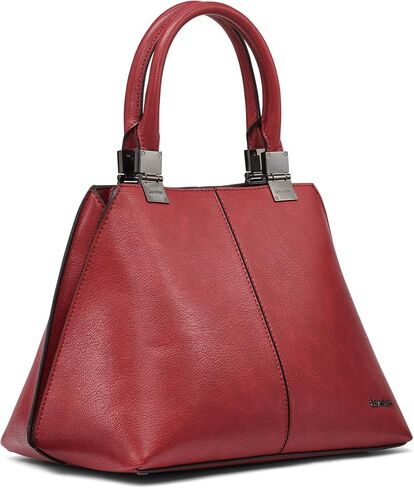 Calvin Klein Granite Geometric Satchel – 2 in 1, Vegan Leather, 2 Pockets in Saudi Arabia