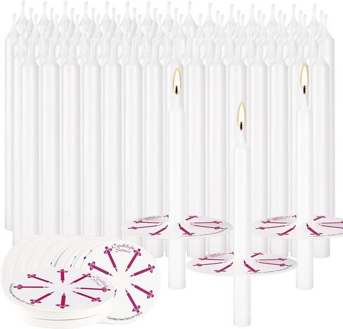 100 Pack Assorted Color Spell Chime Candles, 4 Inch Mini Taper Candles for Rituals/Birthday Party/Prayer/Meditation/Witchcraft/Wiccan Altar/Magic Tools in Kuwait