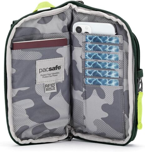 Pacsafe GO Anti Theft Tech Crossbody, Fresh Mint in Saudi Arabia