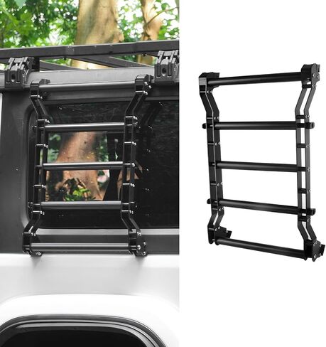 Rear Window Storage Table Molle Panel Flank Kit Rear Foldable Window Shelf for Jeep Wrangler 2018-2025 JL 4 Doors in Saudi Arabia