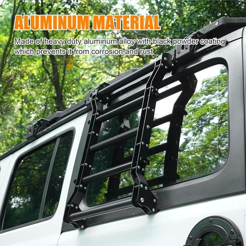 Rear Window Storage Table Molle Panel Flank Kit Rear Foldable Window Shelf for Jeep Wrangler 2018-2025 JL 4 Doors in Saudi Arabia