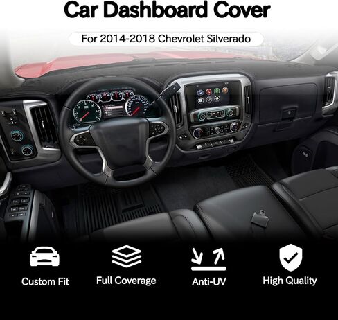 Dash Cover for 2022-2025 2026 Toyota Corolla Cross Accessories,Polyester Dashboard Cover for Corolla Cross, Non-Slip Dash Mat No Glare UV Rays Protector Dash Pad in Saudi Arabia