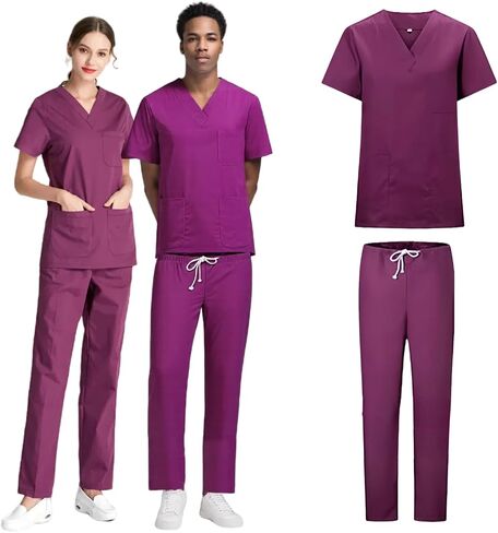Scrubs for Women and Men Unisex set(Top+Jogger Pants) in Saudi Arabia