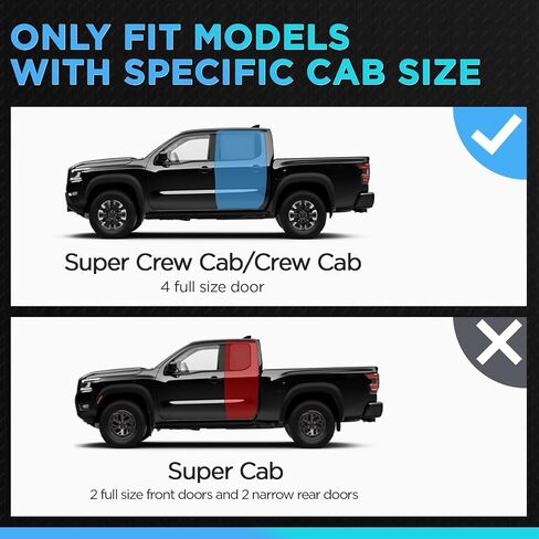 6 "لوحات تشغيل للفترة 2009-2014 Ford F150 Super Crew CAB Black Carbon Steel Drop Step Step Step Rail Nerf Bars in Saudi Arabia