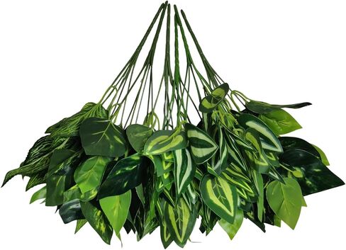 6 حزم من النباتات والزهور الخضراء الاصطناعية ، والزهور المزيفة البلاستيكية في الهواء الطلق ، والشجيرات المقاومة للأشعة فوق البنفسجية ، والنباتات الخضراء ، والحدائق المنزلية ، وإطارات نافذة الشرفة ، والزجاجات الداخلية الزراعية والخارجية في الهواء الطلق in Saudi Arabia