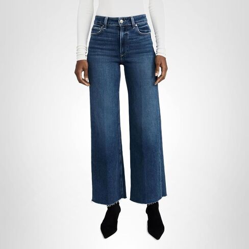 PAIGE Women's Anessa 31" Jeans with Raw Hem in Saudi Arabia