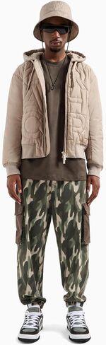 Armani Exchange Men's Embroidered Pocket Heavy Cotton Jersey Regular Fit Tee in Saudi Arabia