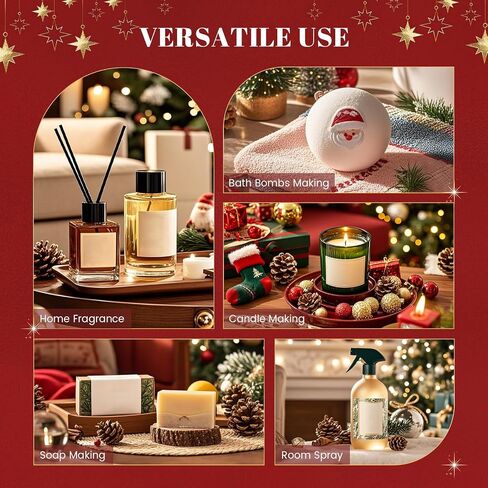 Hotel Diffuser Oils Gift Set, Essential Oils for Diffusers for Home, Luxury Fragrance Oil Set, Candle & Soap Making Scents, Jasmine & Mint, White Tea, My Way, Dream On, Hotel Lobby, Crystallé in Saudi Arabia
