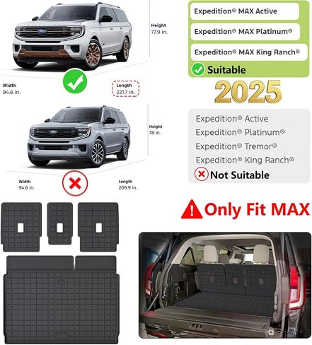 سجادات أرضية وسجادة صندوق السيارة لسيارة Chevy Bolt EUV 2022 2023 2024 (غير مناسبة EV)، مجموعة كاملة من صفين مع بطانة للحمولة، ملحقات بطانات أرضية السيارة للحماية من جميع الأحوال الجوية لـ Bolt EUV-أسود in Saudi Arabia