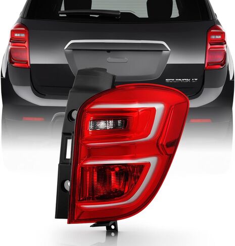 KEEKPO - For 2016-2017 Chevy Equinox Factory Style Red Clear Tail Light Brake Lamp Replacement Left Driver Side in Saudi Arabia