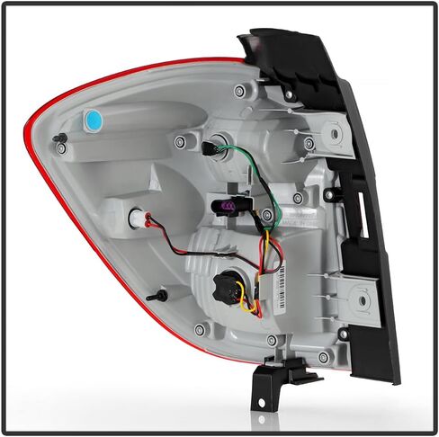 KEEKPO - For 2016-2017 Chevy Equinox Factory Style Red Clear Tail Light Brake Lamp Replacement Left Driver Side in Saudi Arabia