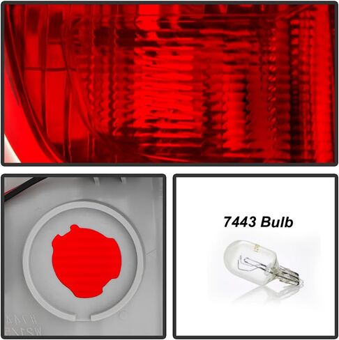 KEEKPO - For 2016-2017 Chevy Equinox Factory Style Red Clear Tail Light Brake Lamp Replacement Left Driver Side in Saudi Arabia