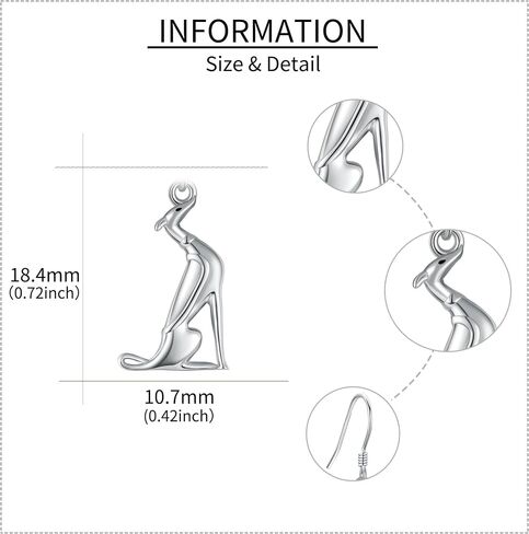 أقراط طباعة PAW للنساء 925 الجنيه الفضي الفضي Cat Paw Dangle أقراط Moonstone مجوهرات الهدايا للنساء in Saudi Arabia