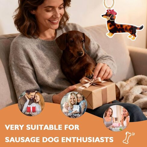 أكياس على شكل الكلاب قفل وسلسلة المفاتيح سحر-خلات مقطع حيوان مع المعدن ذو اللون الذهبي ، محفظة مزخرفة/حقيبة ظهر/هدية هاردوار المقود لمحبي الكلاب in Kuwait