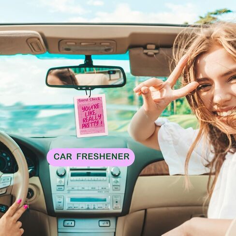 Coquette Pink Bow Christian Bible Verse Air Freshener for Car, Cute Girly Air Freshener Hanging 3 Pcs for Cars Closet Drawer or Books, Cute Preppy Christian Car Mirror Decor for Women in Saudi Arabia