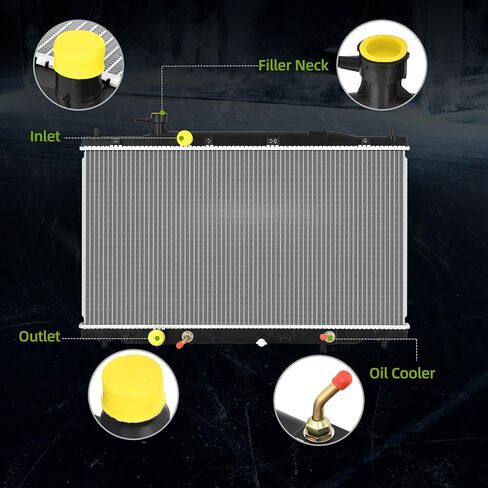 AUTOSAVER88 Radiator Compatible with 1997 1998 1999 2000 2001 CRV 2.0L in Saudi Arabia