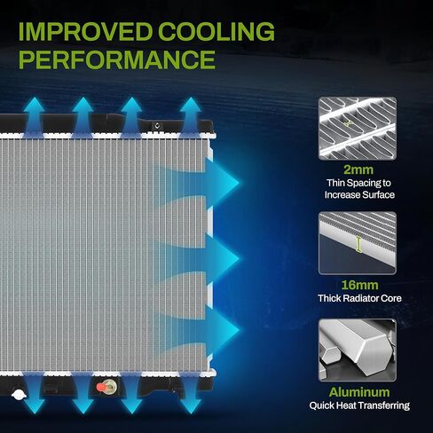 AUTOSAVER88 Radiator Compatible with 1997 1998 1999 2000 2001 CRV 2.0L in Saudi Arabia