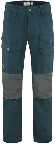 fjällräven vidda pro بنطلون تهوية للرجال - جيوب الشحن - حزام مع الحلقات - الأصفاد السفلية الأسود 52 (الولايات المتحدة 36) ل in Kuwait