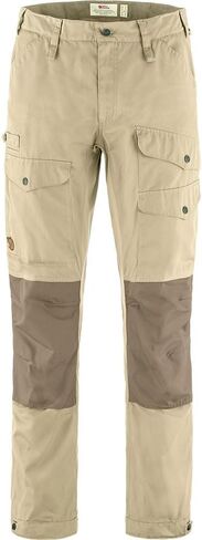 fjällräven vidda pro بنطلون تهوية للرجال - جيوب الشحن - حزام مع الحلقات - الأصفاد السفلية الأسود 52 (الولايات المتحدة 36) ل in Kuwait