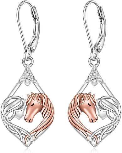 Horse Earrings for Women Horse Earrings Sterling Silver Horse Lover Gifts Earring Western Equestrian Horses Jewelry in Saudi Arabia