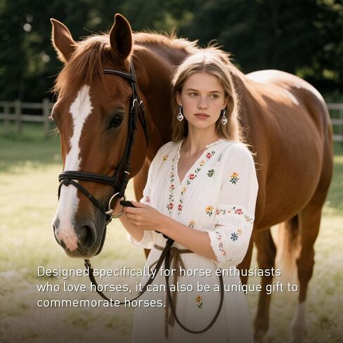 Horse Earrings for Women Horse Earrings Sterling Silver Horse Lover Gifts Earring Western Equestrian Horses Jewelry in Saudi Arabia