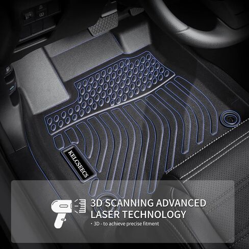 All Weather Floor Mats & Cargo Liner Set Fit for 2011-2021 Dodge Grand Caravan 7 Seat Car Mats TPE Floor Liners Grand Caravan Accessories in Saudi Arabia
