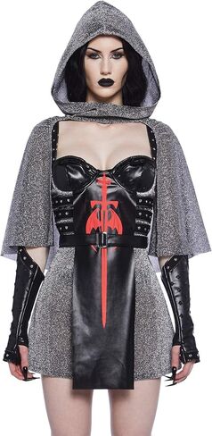 Dolls Kill Medieval Knight Womens Costume - Renaissance Outfit by Trickz N' Treatz - XX-Small in Saudi Arabia