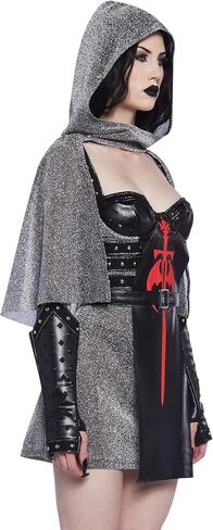Dolls Kill Medieval Knight Womens Costume - Renaissance Outfit by Trickz N' Treatz - XX-Small in Saudi Arabia