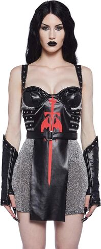 Dolls Kill Medieval Knight Womens Costume - Renaissance Outfit by Trickz N' Treatz - XX-Small in Saudi Arabia