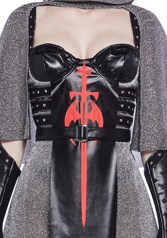 Dolls Kill Medieval Knight Womens Costume - Renaissance Outfit by Trickz N' Treatz - XX-Small in Saudi Arabia