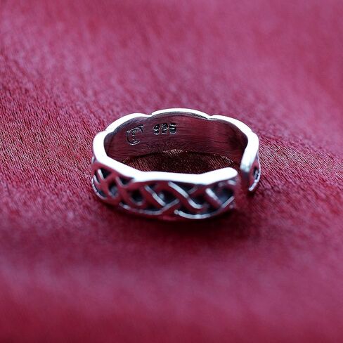 Gem Avenue 925 Sterling Silver Celtic Adjustable Toe Rings for Women in Saudi Arabia