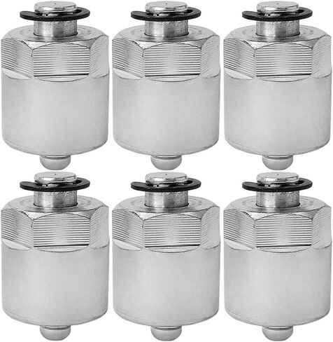 6pcs 14mm enjector enjector tool m14x1.5 cap 9011 EN-47589-1 متوافق مع 2003-2007 دودج كامينز 5.9L و 2001-2005 CHEVY/GMC 6.6L DURAMAX in Kuwait