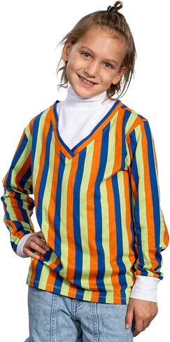 Mad Engine Bert and Ernie Sesame Street Kids Children Long Sleeve T-Shirt Halloween Costume Cosplay in Saudi Arabia