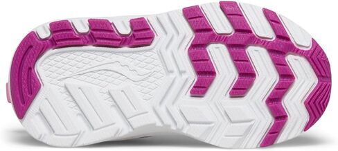 حذاء رياضي Saucony Kids Ride JR (الأطفال الصغار) باللون الوردي، مقاس 6.5 US للجنسين in Saudi Arabia