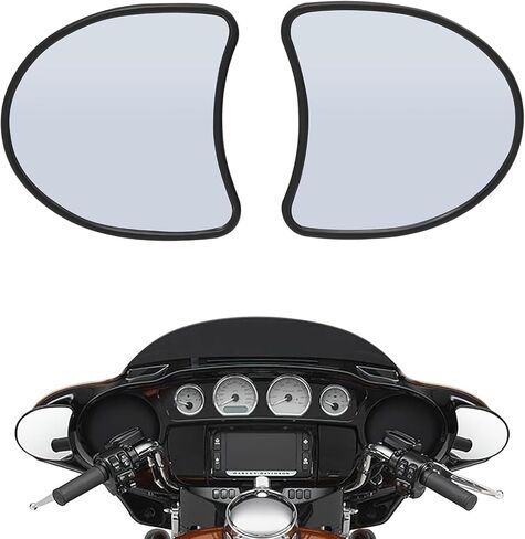 TCMT Fairing Mount Rear View Mirrors Fits For Harley Touring Street Glide Ultra Limited 2014-2023 Electra Glide 2019-2022 Tri Glide 2014-2022 CVO Limited 2014-2020 in Saudi Arabia