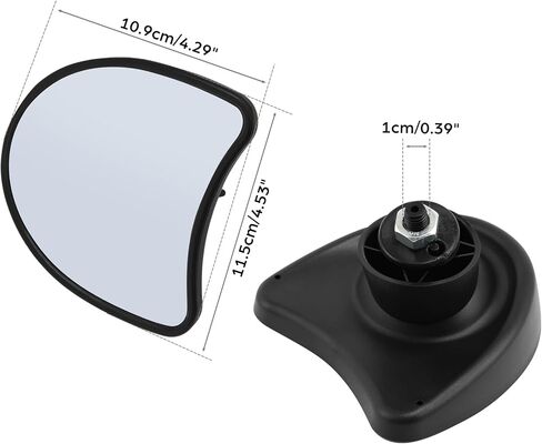 TCMT Fairing Mount Rear View Mirrors Fits For Harley Touring Street Glide Ultra Limited 2014-2023 Electra Glide 2019-2022 Tri Glide 2014-2022 CVO Limited 2014-2020 in Saudi Arabia