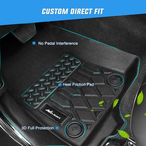 Nilight TPE Floor Mats لـ Jeep Renegade 2015 2015 2017 2018 2019 in Kuwait