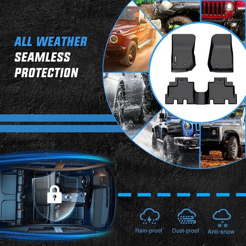 Nilight TPE Floor Mats لـ Jeep Renegade 2015 2015 2017 2018 2019 in Kuwait