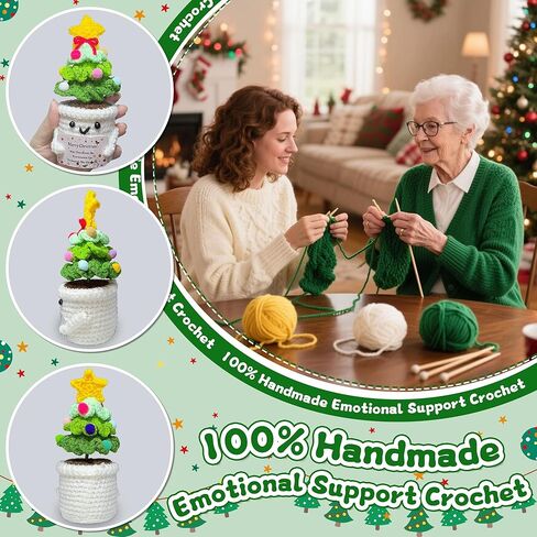 الهالوين الإيجابي الكروشيه شبح عناق هدايا عيد ميلاد للنساء الرجال أمي أبي ابنة أخت صديق، الدعم العاطفي الكروشيه لزينة عيد الهالوين in Kuwait