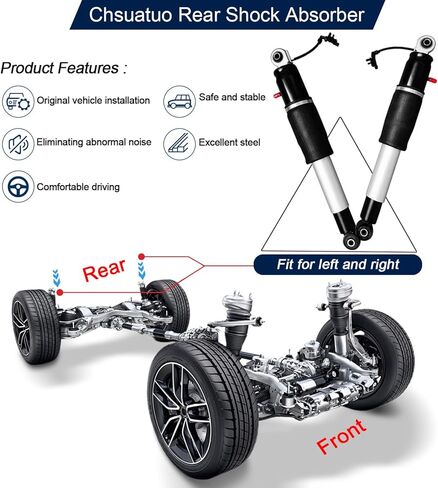 84178213 Pair Rear Magnetic Shock Absorber Compatible with Silverado 1500 2015-2018,GMC Sierra 1500 2015-2018 22953019 23303448 23314866 23425431 in Kuwait