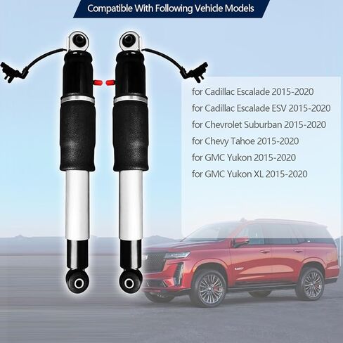 84178213 Pair Rear Magnetic Shock Absorber Compatible with Silverado 1500 2015-2018,GMC Sierra 1500 2015-2018 22953019 23303448 23314866 23425431 in Kuwait