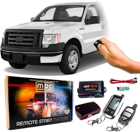 MPC Complete Remote Start Kit with Keyless Entry and Data Module for 2009-2010 Ford F-150 - includes (2) 4 Button Remotes in Saudi Arabia