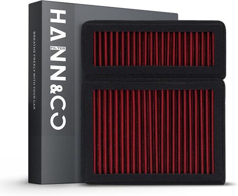 HANN&CO Washable And Reusable High Flow Cabin Air Filter，Greater Than 15 Years of Service Life，Suitable For Chevrolet Silverado，Equinox；GMC；Buick；Cadillac Replacement CF11966，CP966，VF2071（HCC2113-X） in Kuwait