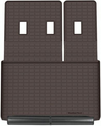 Weathertech Cargo Strunk Liner لـ Escalade ESV ، Escalade -V ESV ، Yukon XL ، Suburban - خلف الصف الثالث مع واقي المصد (401466666sk) أسود in Kuwait